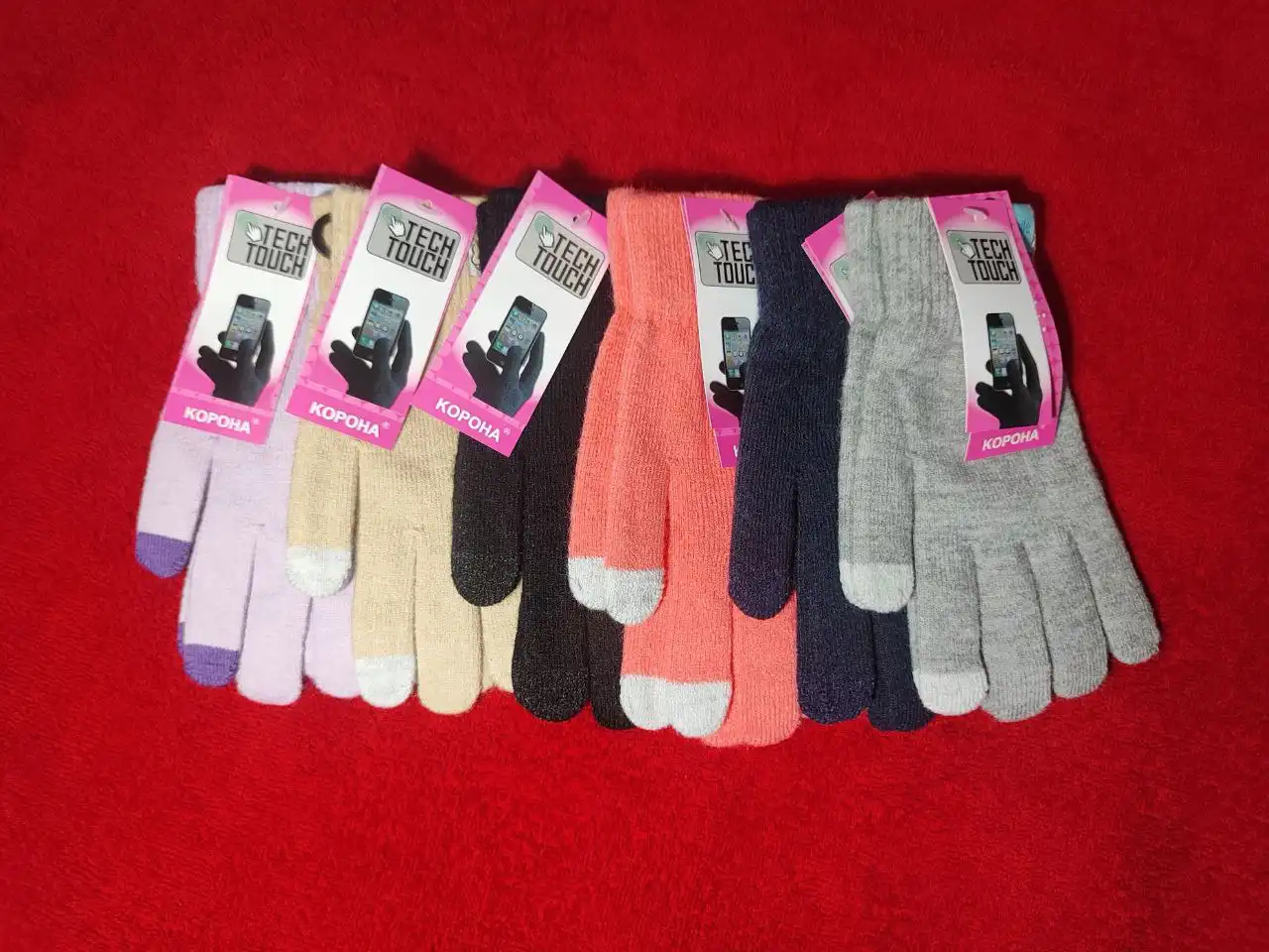 Смарт перчатки универсального размера для зимы - Перчатки (Одежда) в Воронеж
