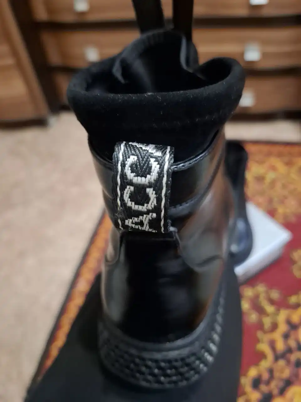 Кожаные ботинки на зиму - Обувь (Одежда) в Воронеж