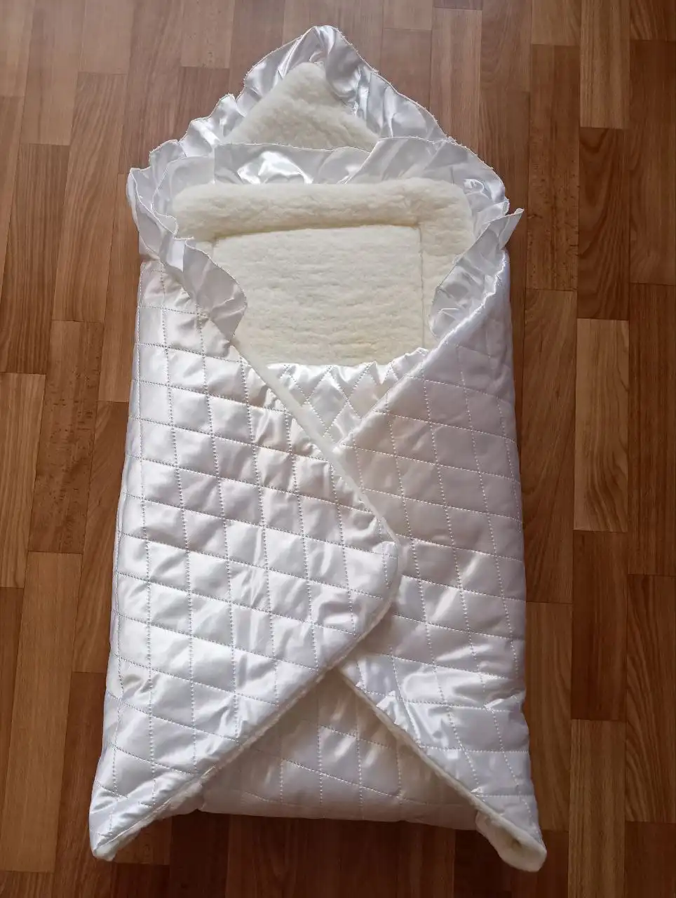 Конверт и одеяло на овчине на выписку - Конверты и одеяла для новорожденных (Товары для детей) в Воронеж