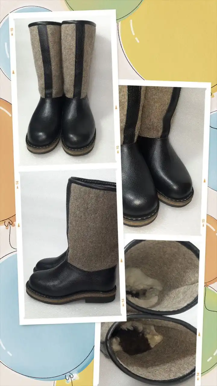 Мужские унты ручной работы из натуральных материалов