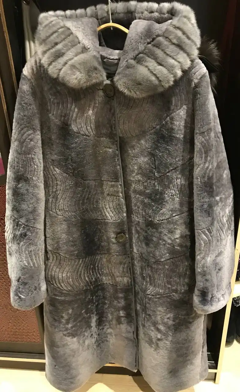 Продам шубу мутоновую женскую размер 52-54 - Верхняя одежда (Одежда) в Чита