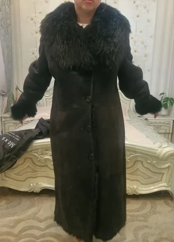 Дубленка натуральная мех таскана размер 52-54 - Штаны/Брюки в Чита