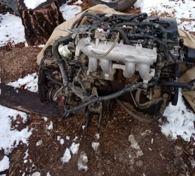 Продам двигатель 1,5 с навесным и АКПП на Ниссан AD - Автоаксессуары в Чита