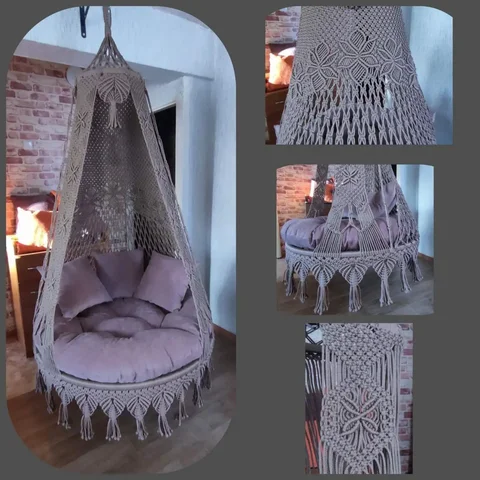 Подвесное кресло гамак премиум класса ручной работы - Для дома и дачи в Чита