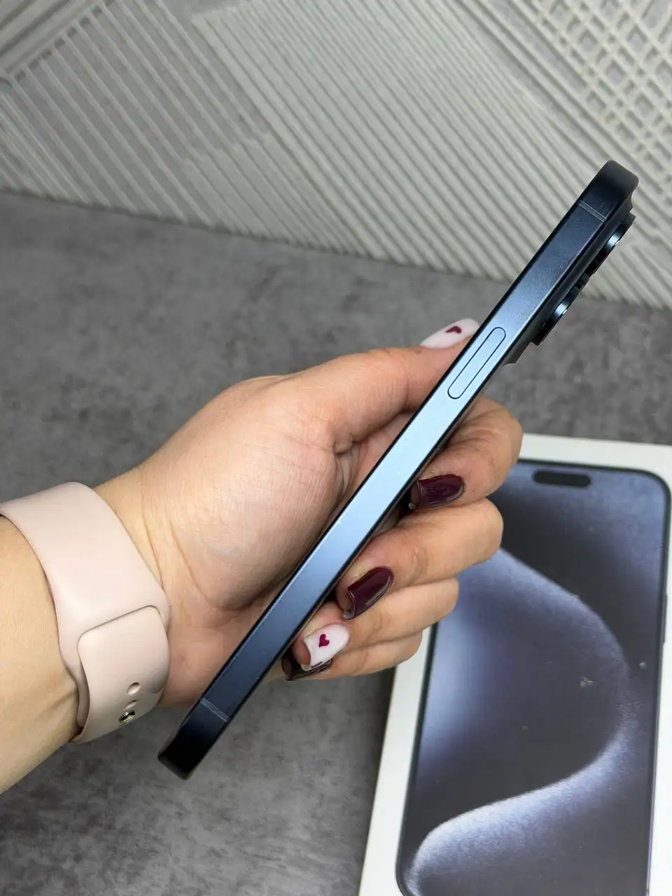 Продам iPhone 15 Pro Max 256 ГБ синий - Смартфоны (Электроника) в Домна