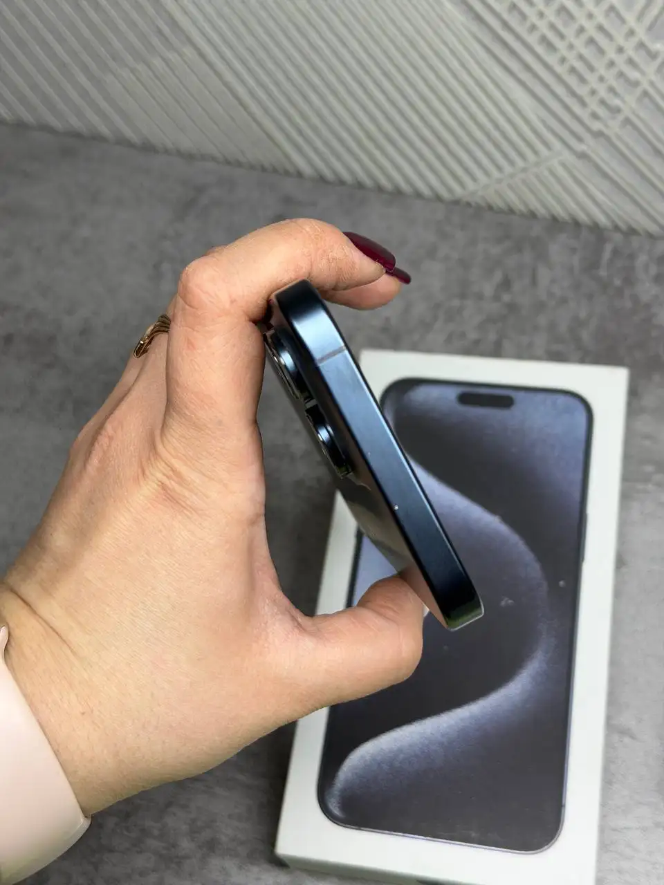 Продам iPhone 15 Pro Max 256 ГБ синий - Смартфоны (Электроника) в Домна