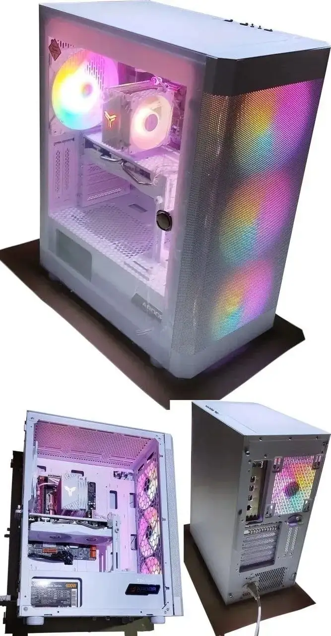 Игровой системный блок ZALMAN i4 TG White - Компьютеры (Электроника) в Чита