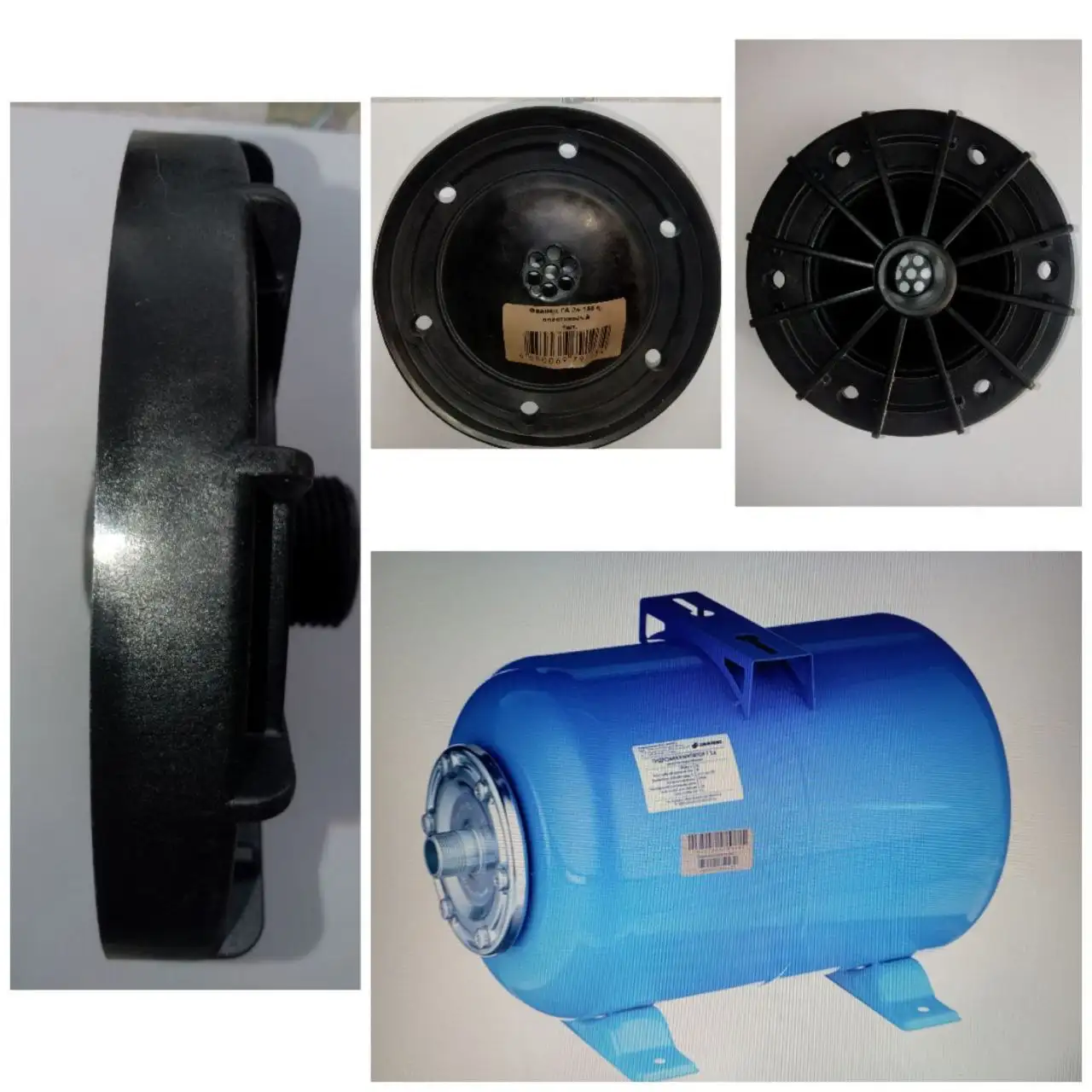 Фланец для гидроаккумулятора водоснабжения ГА 24-150л пластиковый - Запчасти для сантехники (Запчасти) в Чита