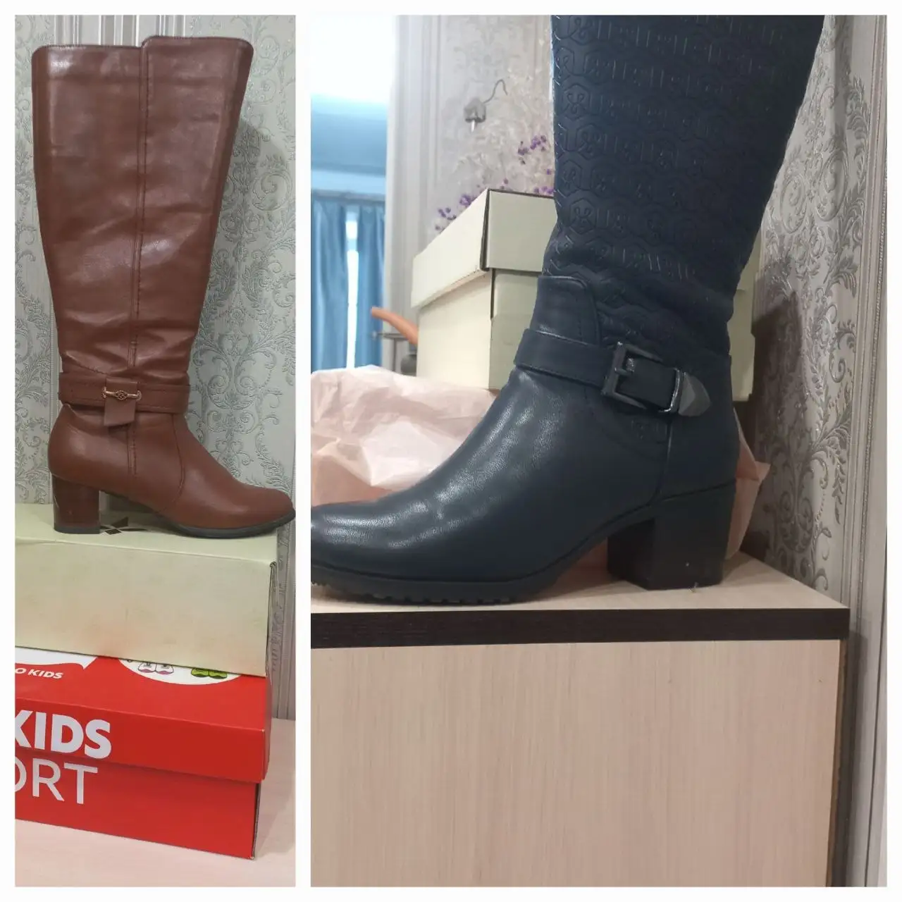 Демисезонные сапоги 36-37 размер - Обувь (Одежда) в Чита