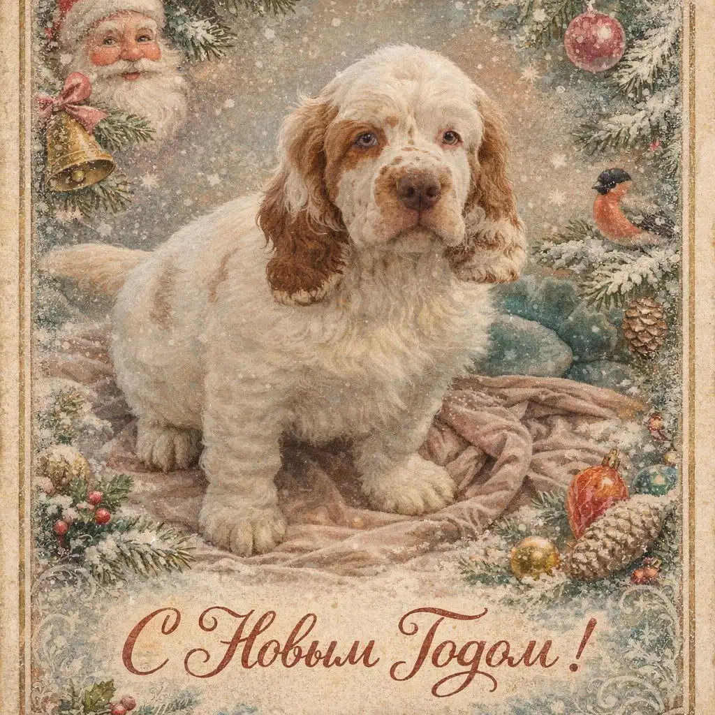 Щенок кламбер спаниеля в Чите - Собаки (Животные) в Чита