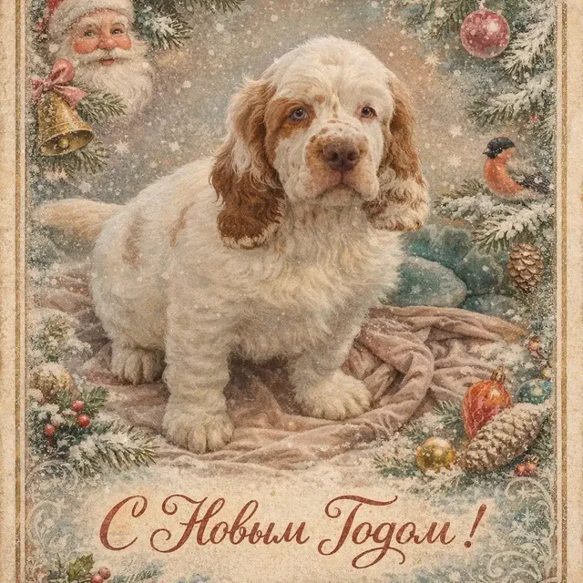 Щенок кламбер спаниеля в Чите - Птицы в Чита