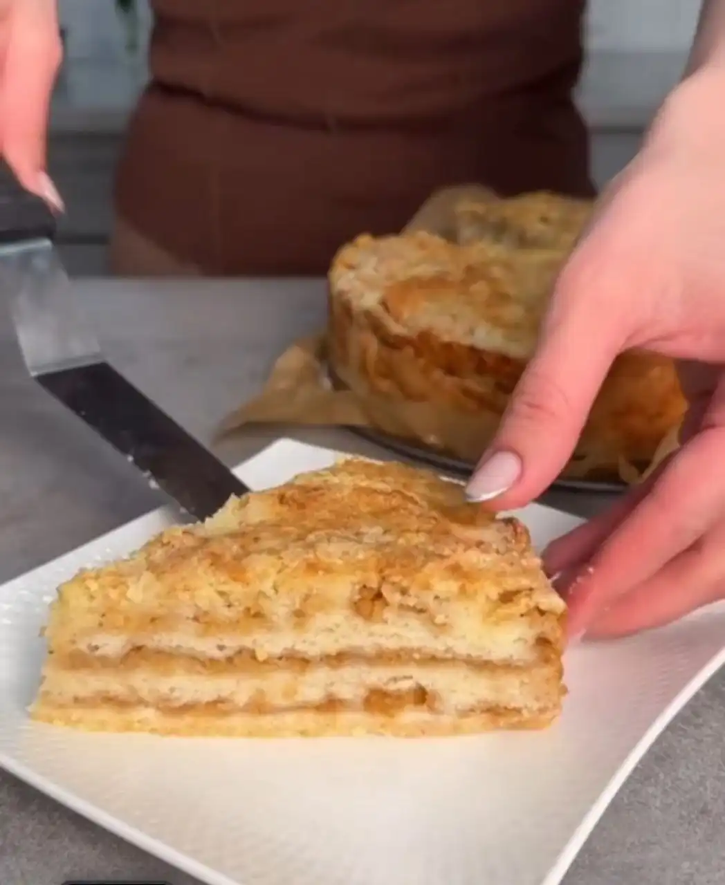 Насыпной яблочный пирог "3 стакана" - Продукты питания (Барахолка) в Ростов-на-Дону