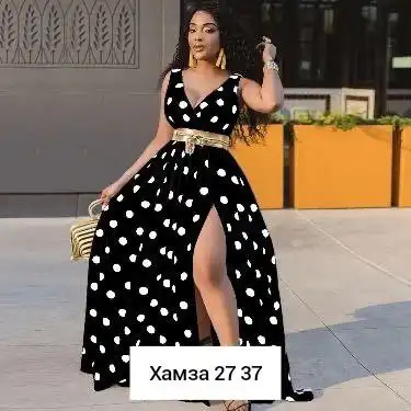 Платье софт разных размеров - Платья (Одежда) в Москва