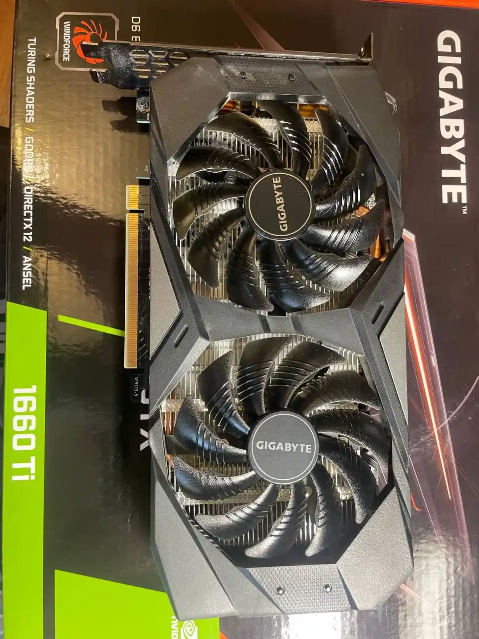 Продажа видеокарты 1660 ti