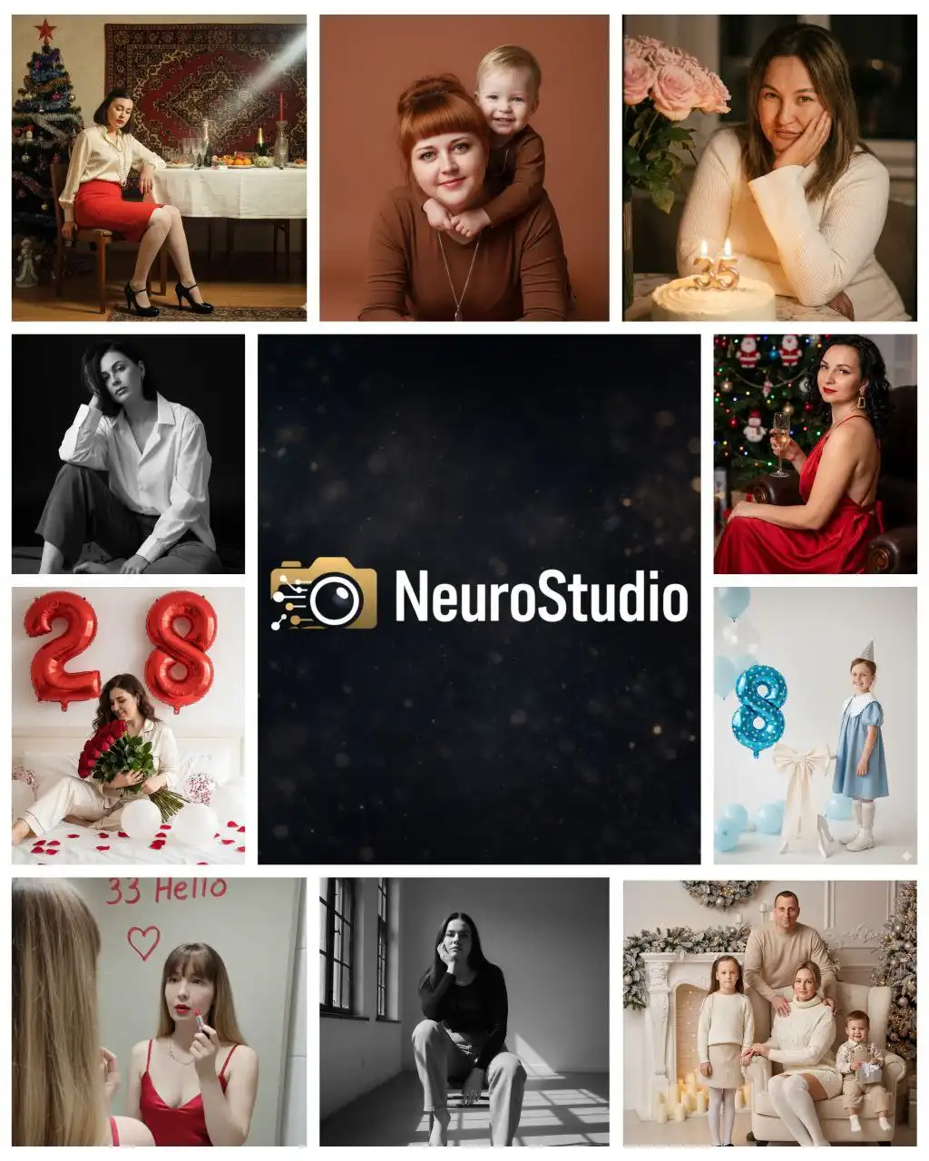 Генерация и обработка фото через нейросети