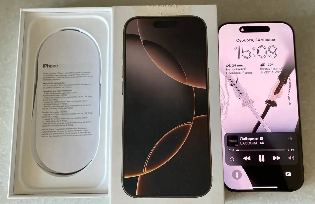 iPhone 16 Pro 128гб, состояние идеал - Смартфоны (Электроника) в Ульяновск