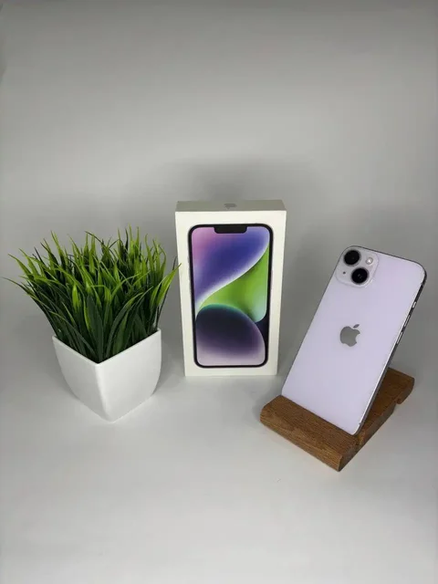 iPhone 14 128гб Purple (American Version) - Игровые консоли в Ульяновск