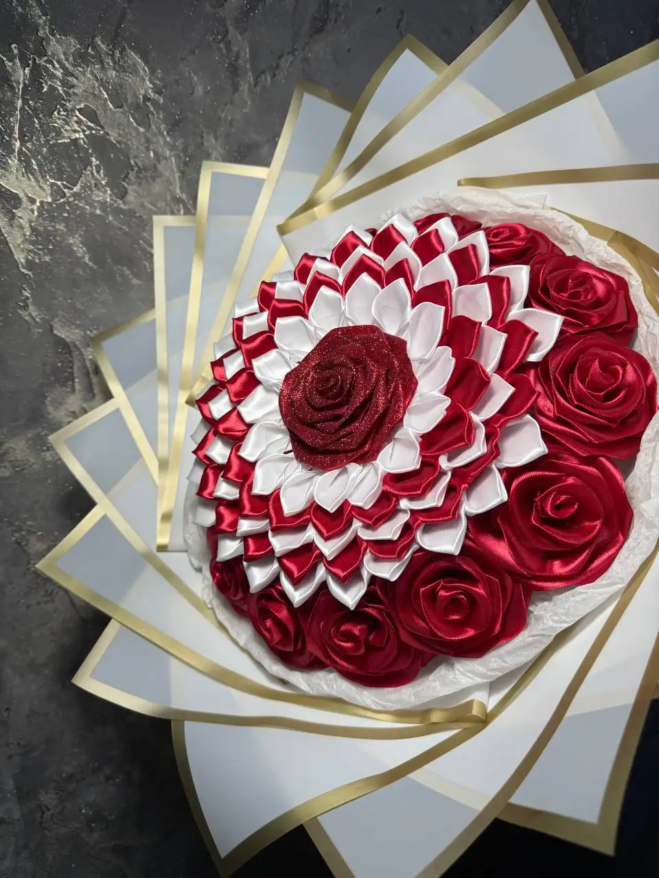 Букеты из атласных лент ручной работы - Рукоделие (Хобби и отдых) в Ульяновск