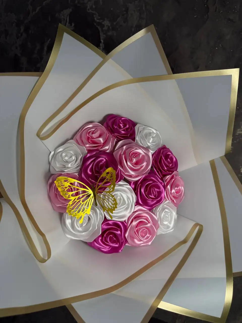 Букеты из атласных лент ручной работы - Рукоделие (Хобби и отдых) в Ульяновск