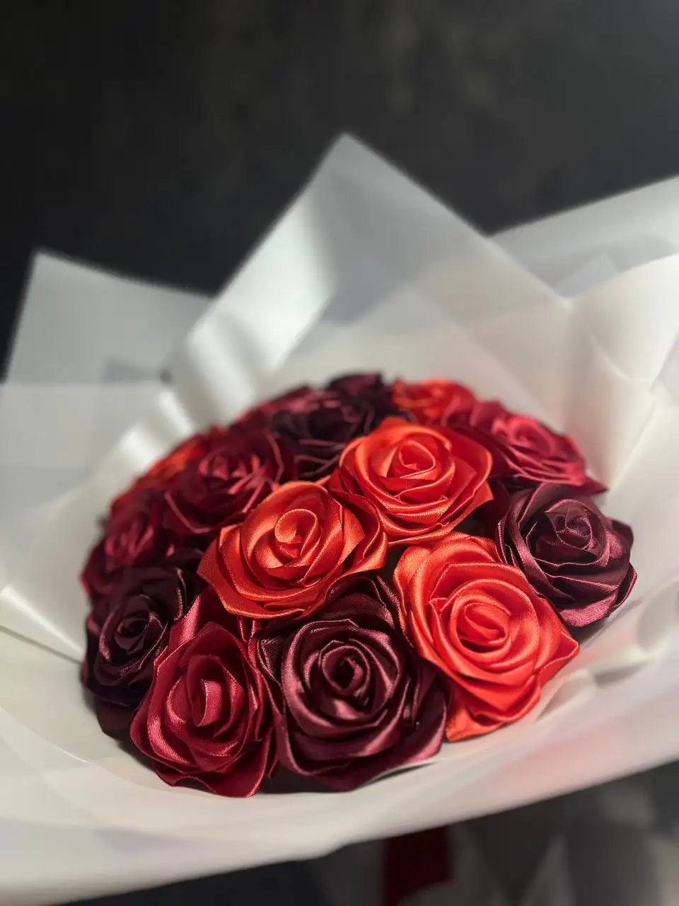 Букеты из атласных лент ручной работы - Рукоделие (Хобби и отдых) в Ульяновск