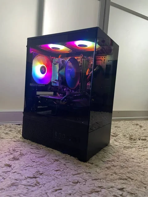 Игровой компьютер Ryzen 5 2600 с GTX 1650 - Сетевое оборудование в Ульяновск