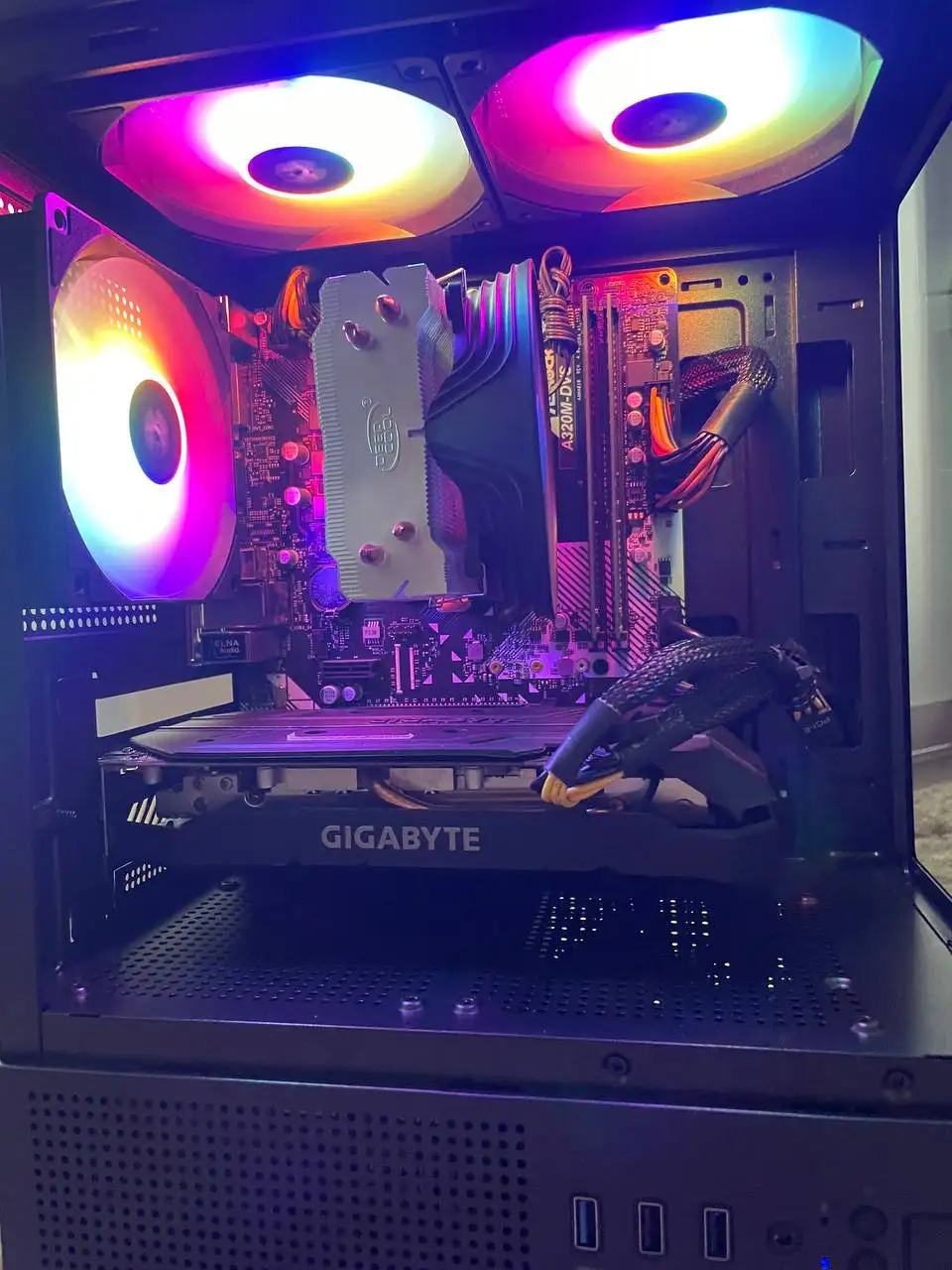 Игровой компьютер Ryzen 5 2600 с GTX 1650 - Компьютеры (Электроника) в Ульяновск