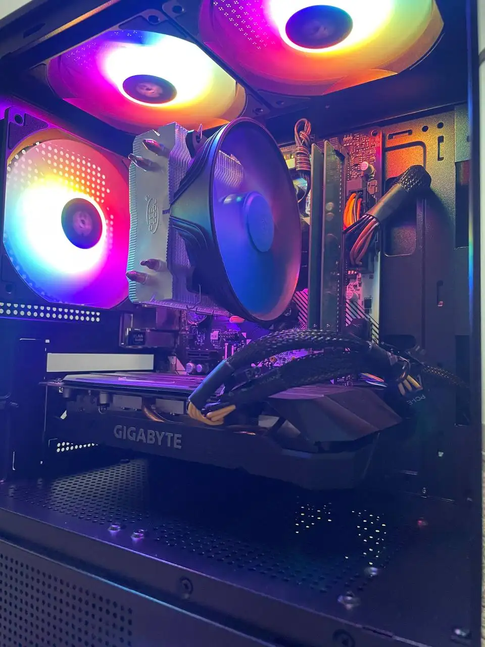 Игровой компьютер Ryzen 5 2600 с GTX 1650 - Компьютеры (Электроника) в Ульяновск