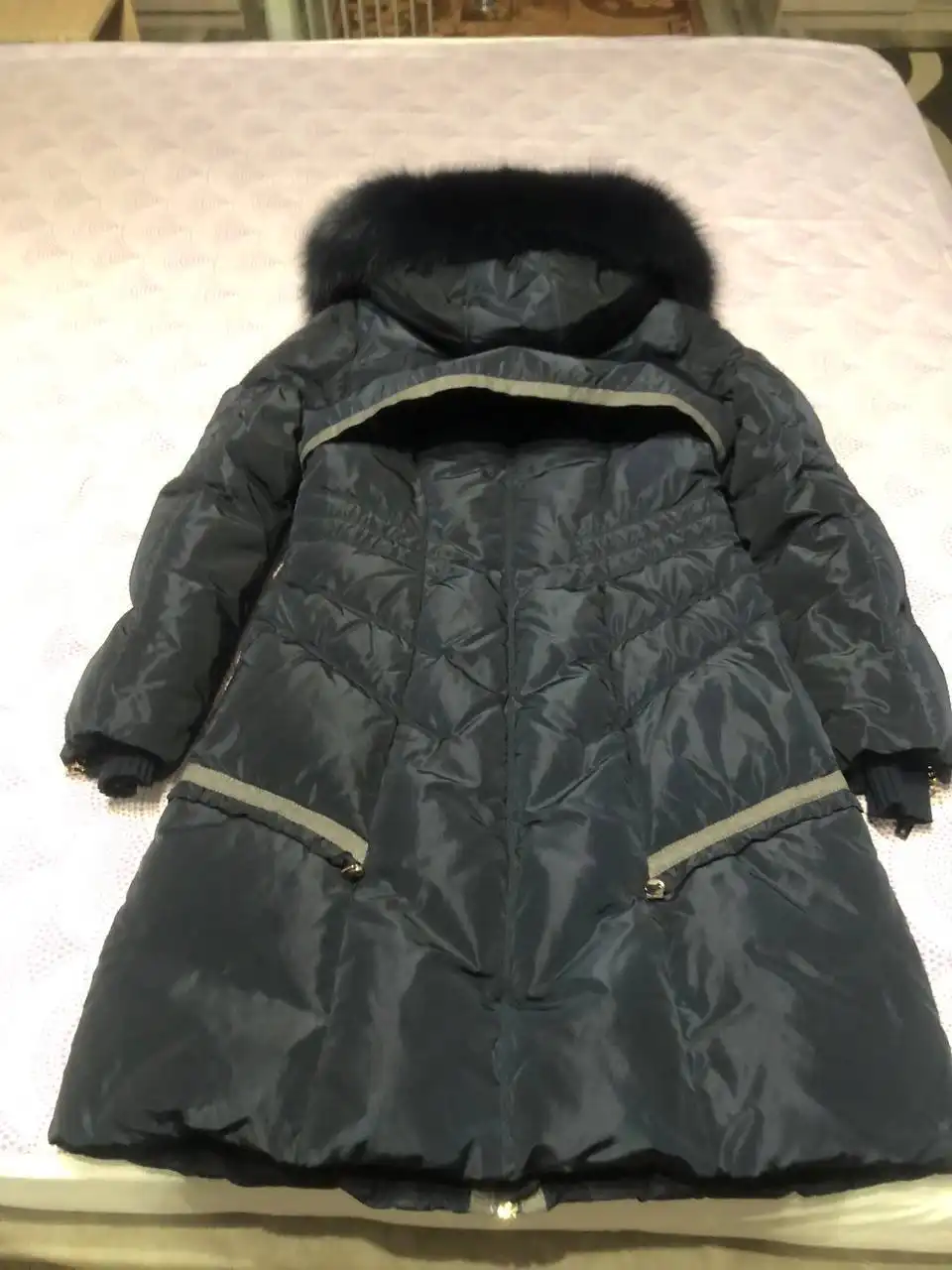 Зимний пуховик для девочки-подростка