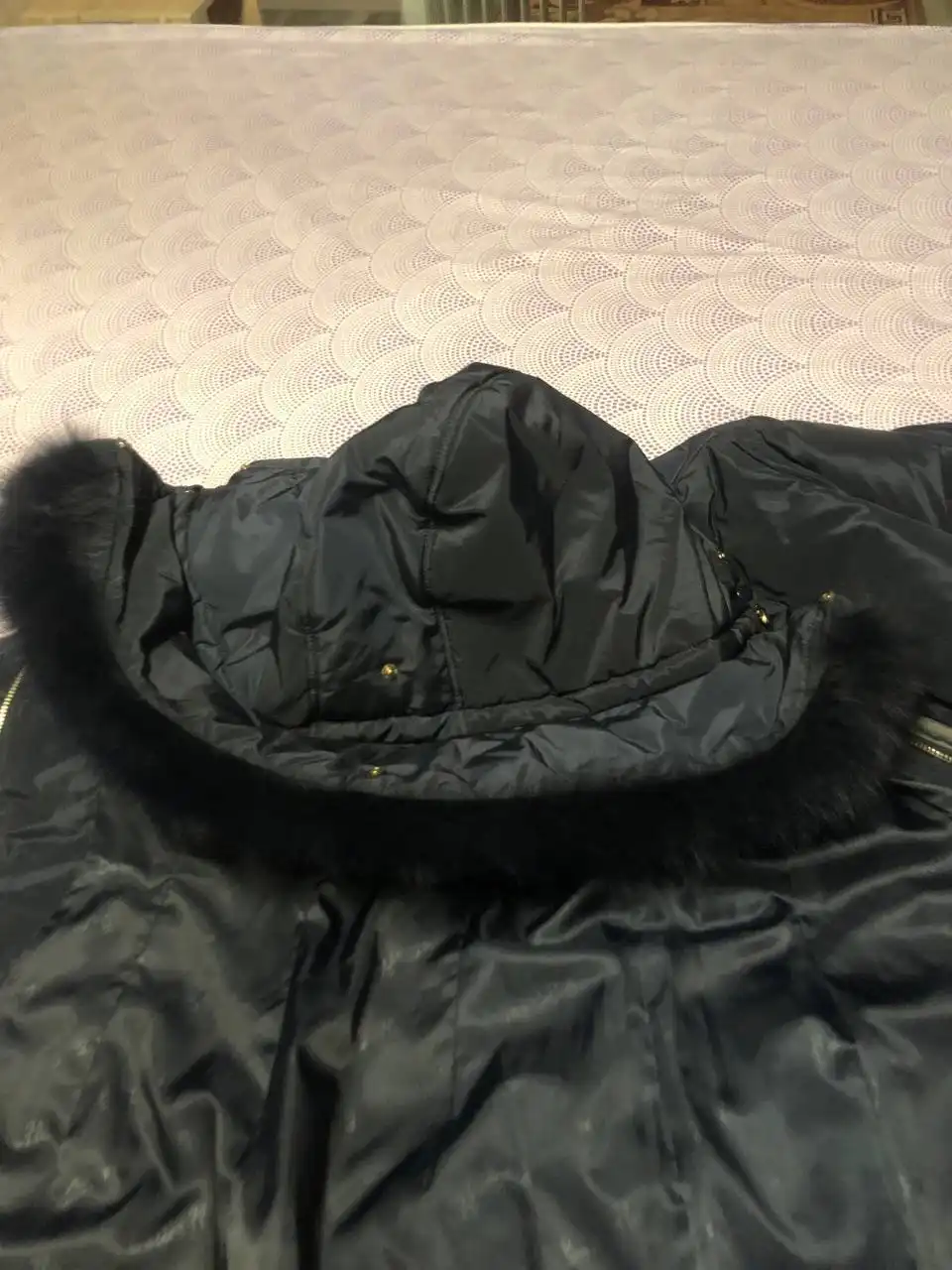 Зимний пуховик для девочки-подростка