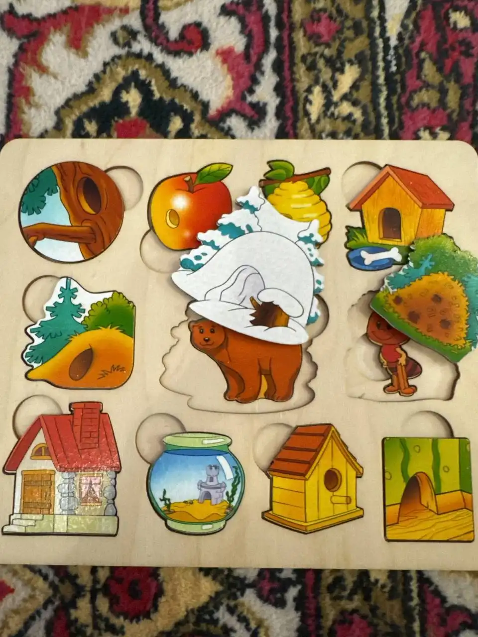 Деревянный развивающий