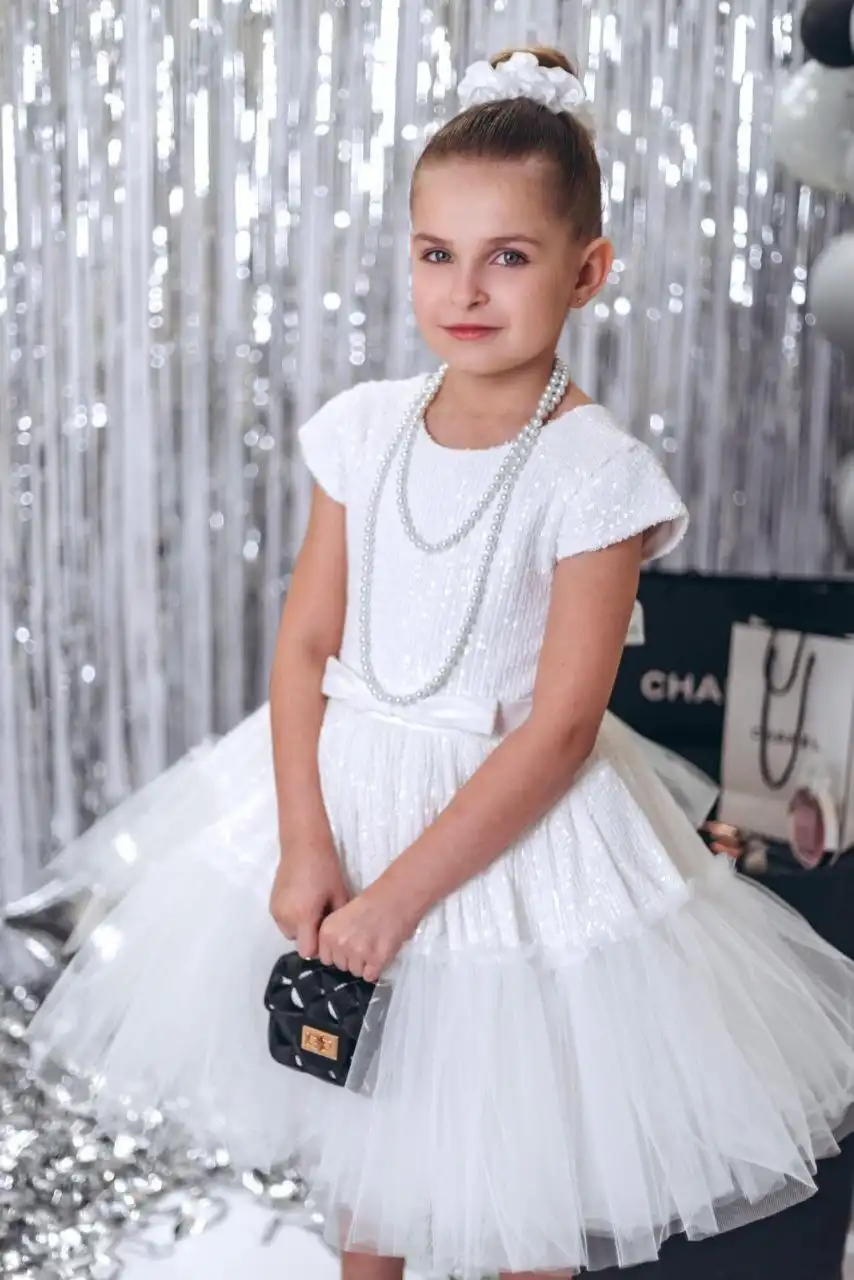 Продам белоснежное платье для девочки от Клен Дизайн - Детская одежда (Одежда) в Сургут