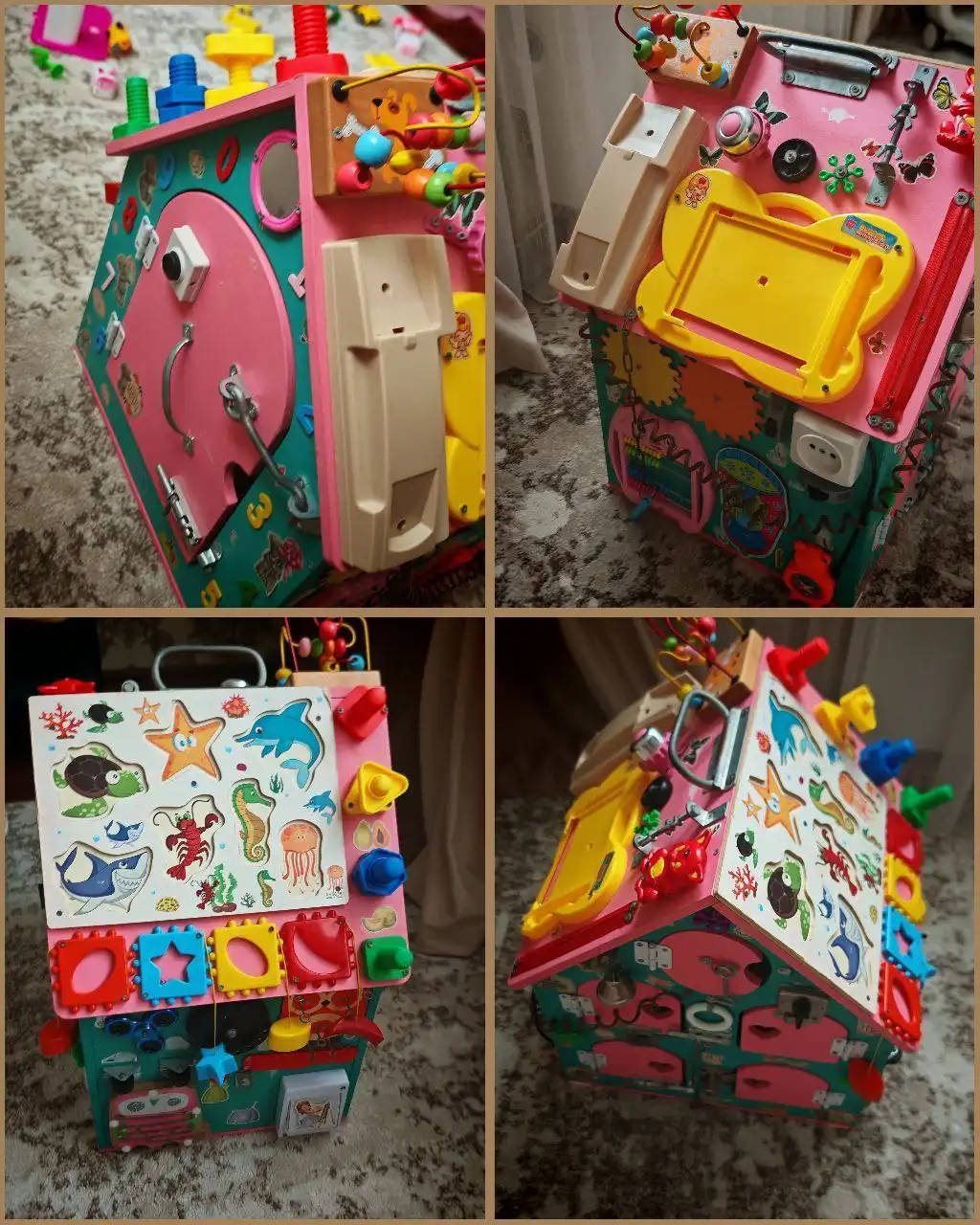 Бизидомик большой с кеглями в подарок - Игрушки (Товары для детей) в Сургут