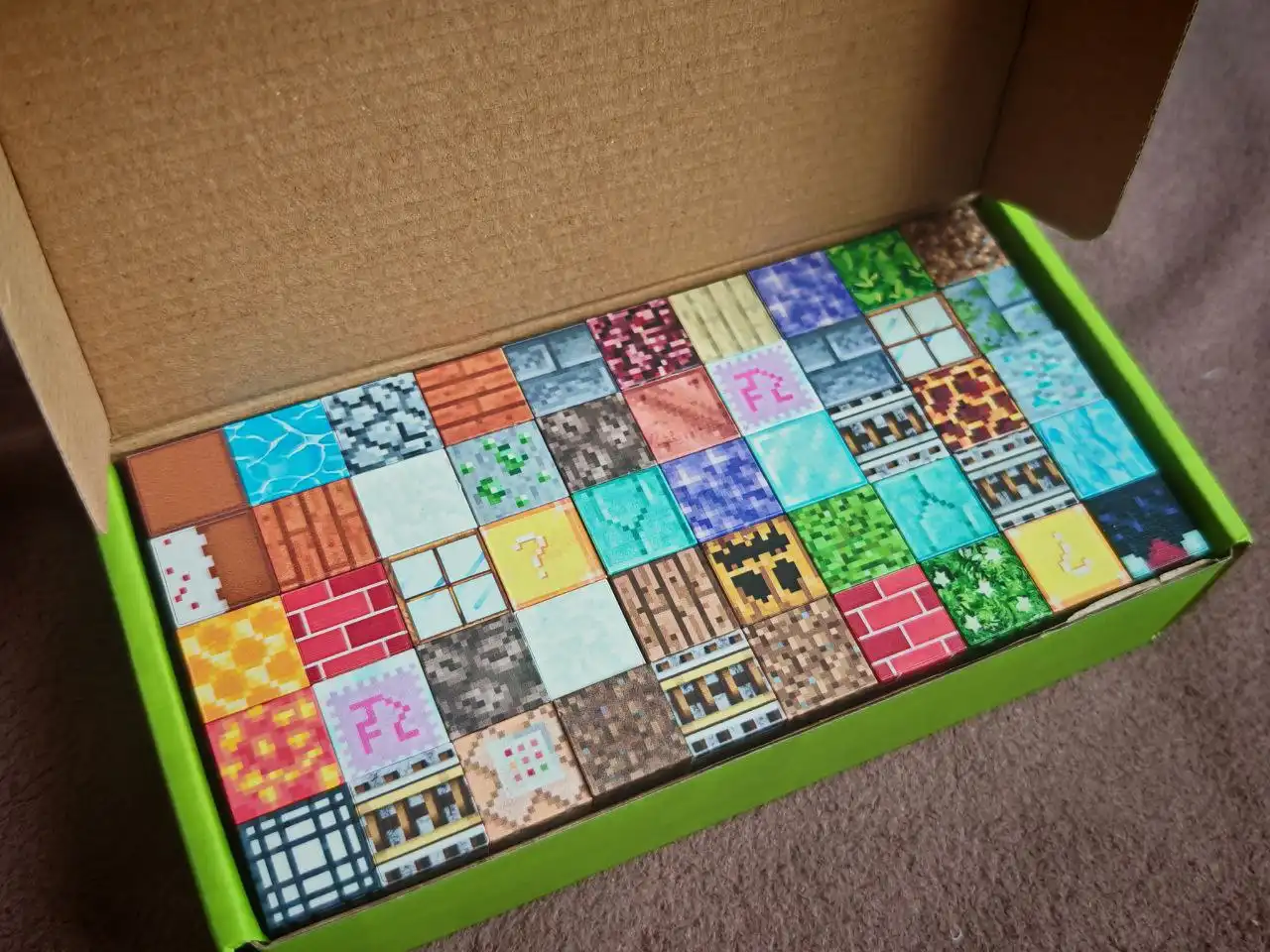 Кубики Майнкрафт 100 шт - Настольные игры и конструкторы (Хобби и отдых) в Сургут