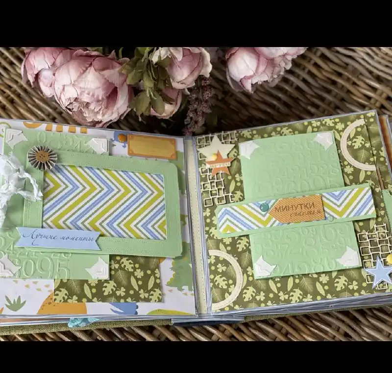 Фотоальбом ручной работы для мальчика от года до 7 лет - Товары для детей в Сургут