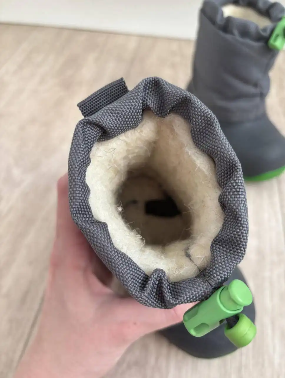 Сноубутцы с овчиной на слякоть до -15 - Детская обувь (Одежда) в Сургут