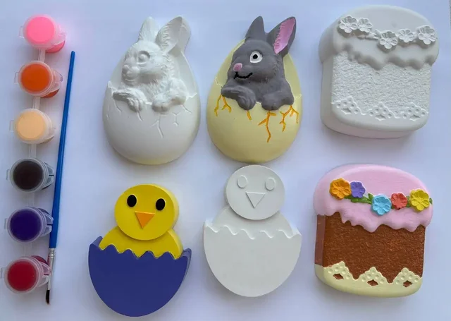 Пасхальный набор фигурок для раскрашивания - Настольные игры в Сургут