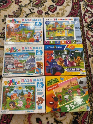 Пазлы за все 650 р - Настольные игры в Сургут