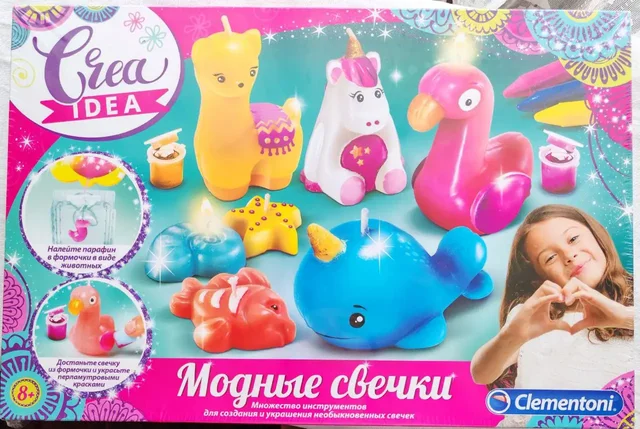 Clementoni модные свечки, большой набор новый - Настольные игры в Сургут