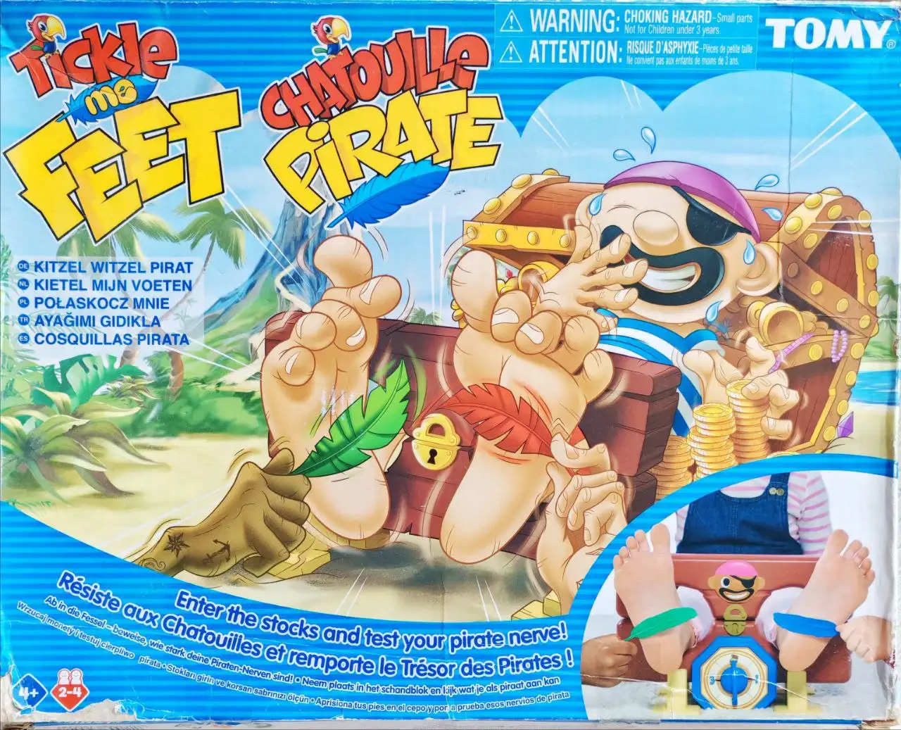 Tomy игра рассмеши пирата - Игрушки (Товары для детей) в Сургут