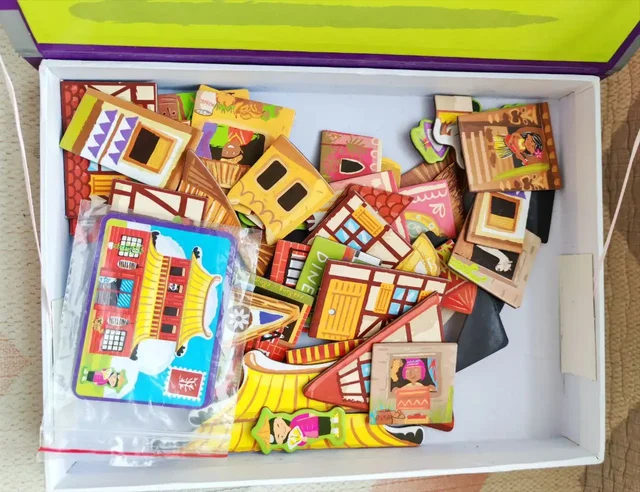 Магнитный конструктор с недостающей деталью - Куклы в Сургут