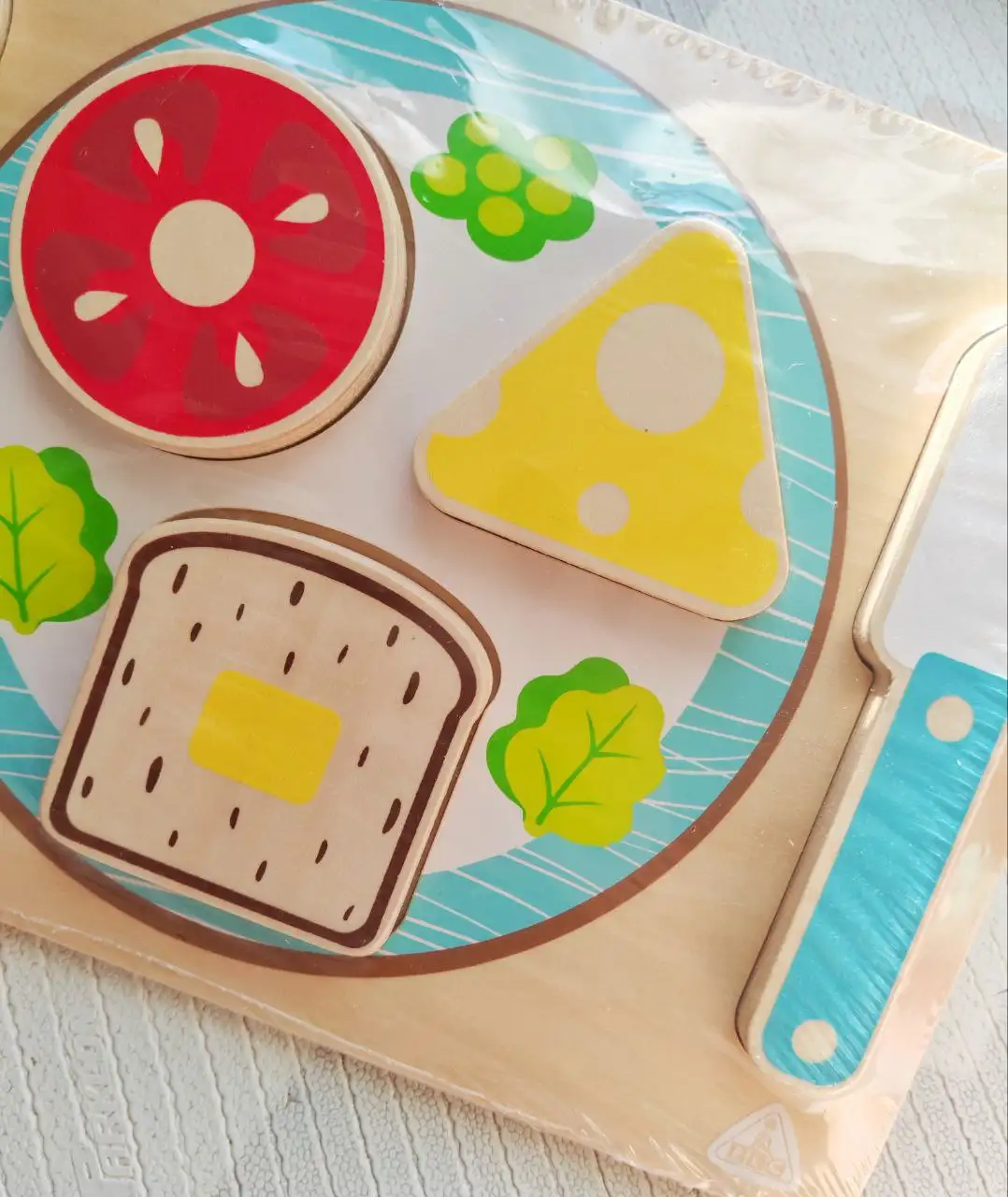 Деревянный пазл 'Завтрак' в слюде - Пазлы (Товары для детей) в Сургут