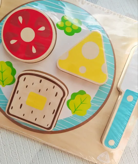 Деревянный пазл 'Завтрак' в слюде - Куклы в Сургут