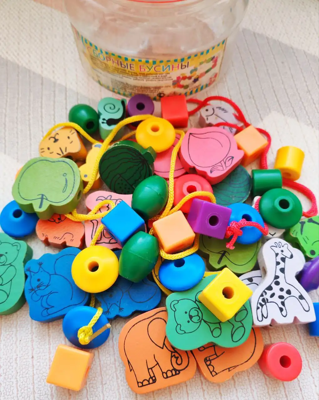 Продажа детских игрушек: Abc и Elc шнуровки, азбукварик музыкальный телефон и плеер - Игрушки (Товары для детей) в Сургут