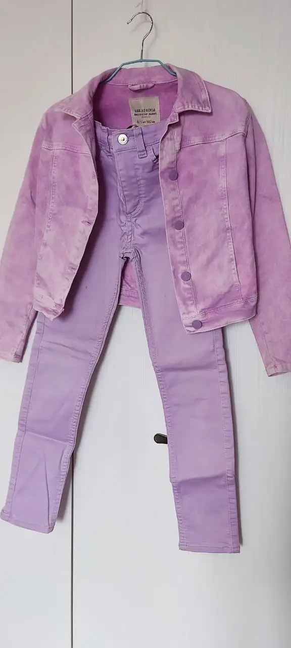 Джинсовая курточка и джинсики - Верхняя одежда, Джинсы (Одежда) в Сургут