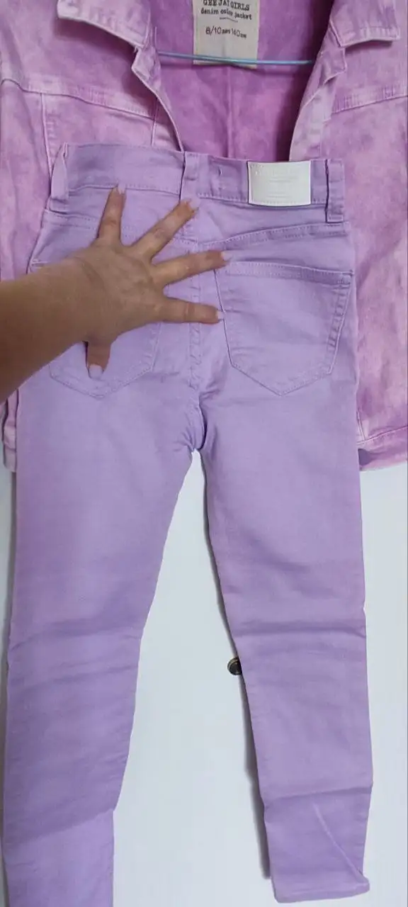 Джинсовая курточка и джинсики - Верхняя одежда, Джинсы (Одежда) в Сургут