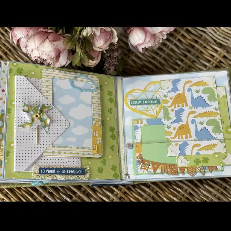 Фотоальбом ручной работы для мальчика на 80 фото - Товары для детей в Сургут