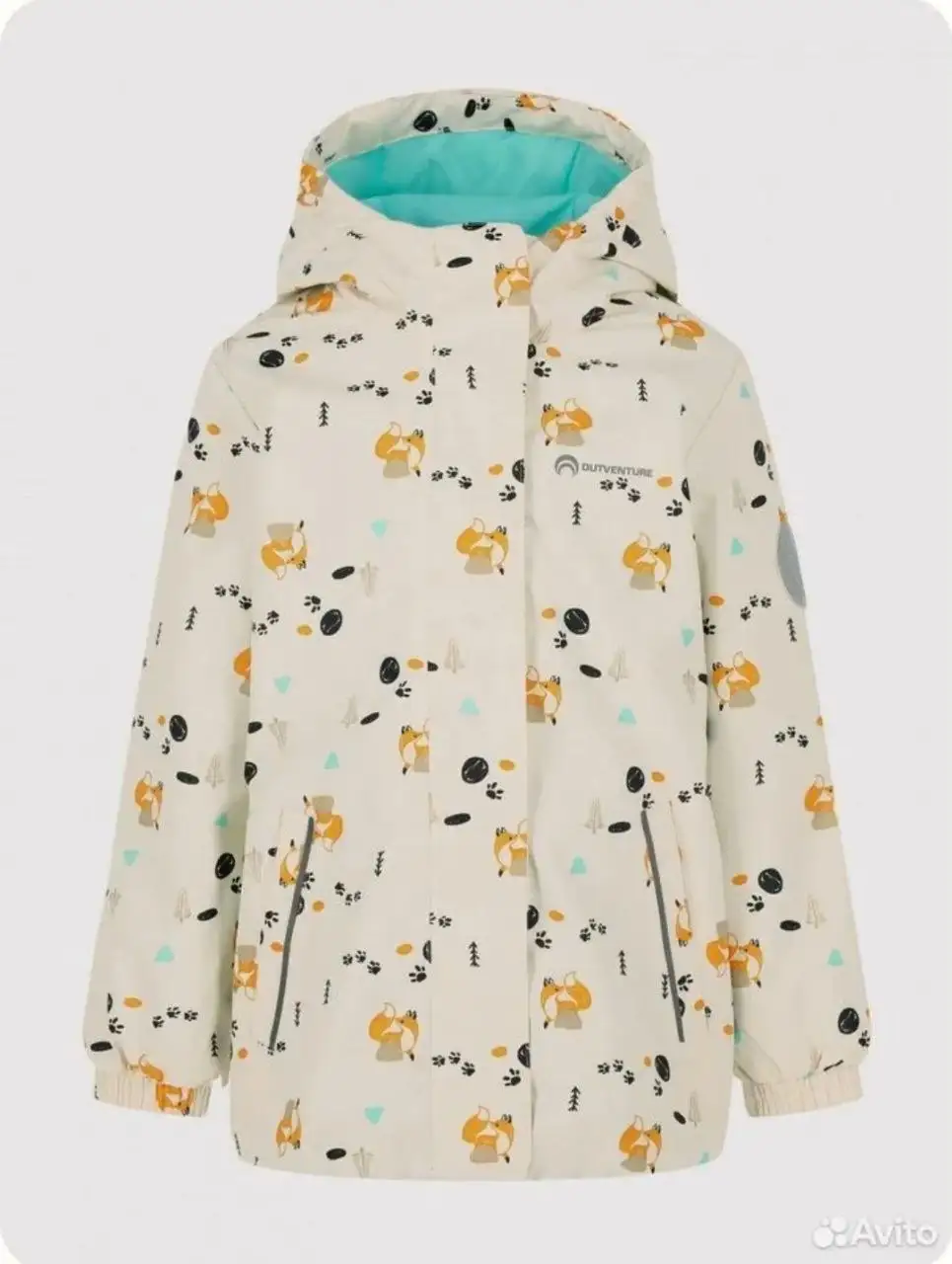 Куртка-ветровка Outventure для девочки 6-7 лет - Детская одежда (Одежда) в Сургут