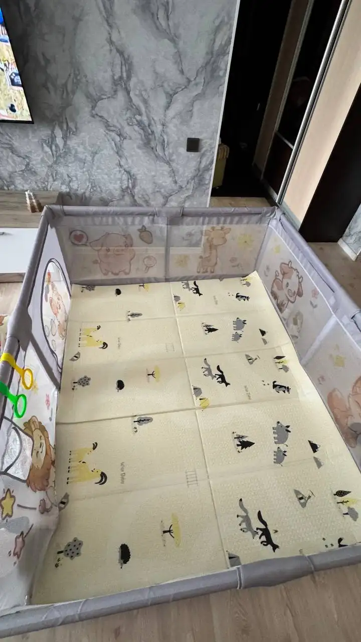 Детский манеж CINLANKIDS с поролоновой защитой - Манежи (Товары для детей) в Сургут