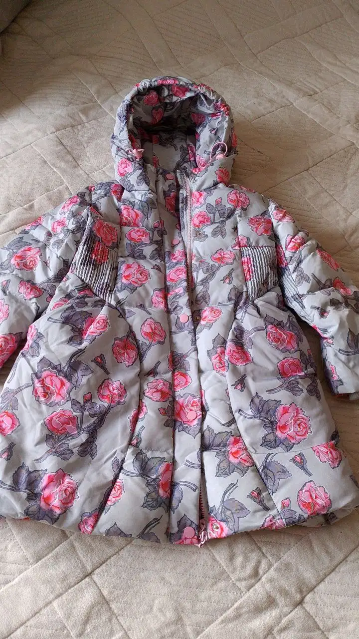 Детское зимнее пальто Пеликан на 6 лет - Детская одежда (Одежда) в Сургут