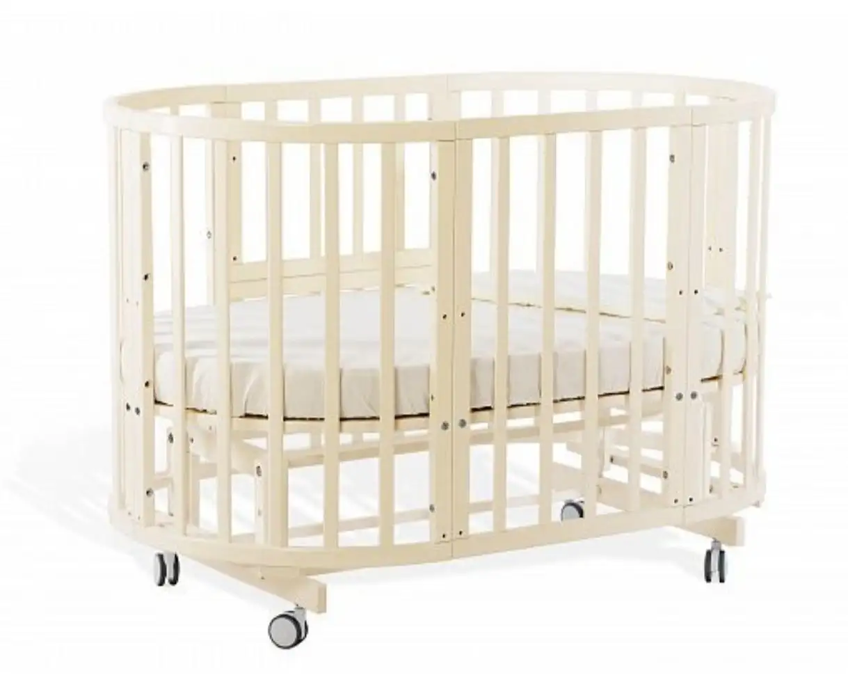 Кроватка трансформер с матрасами и бортиками - Детская мебель (Товары для детей) в Сургут